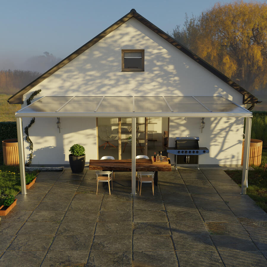Terrassen-berdachung  Exklusiv  Gre 4 Tiefe 271 cm,  Lnge 609 cm
