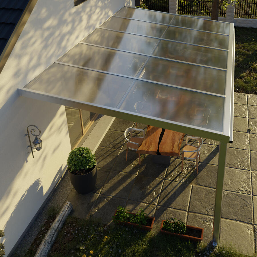 Terrassen-berdachung Exklusiv  Gre 7 Tiefe 322 cm, Lnge 508 cm