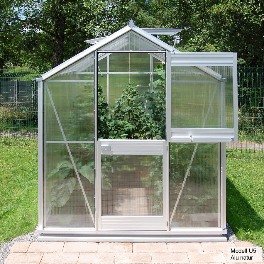 Gewchshaus Typ Allgu Modell U4  200 x 196 cm