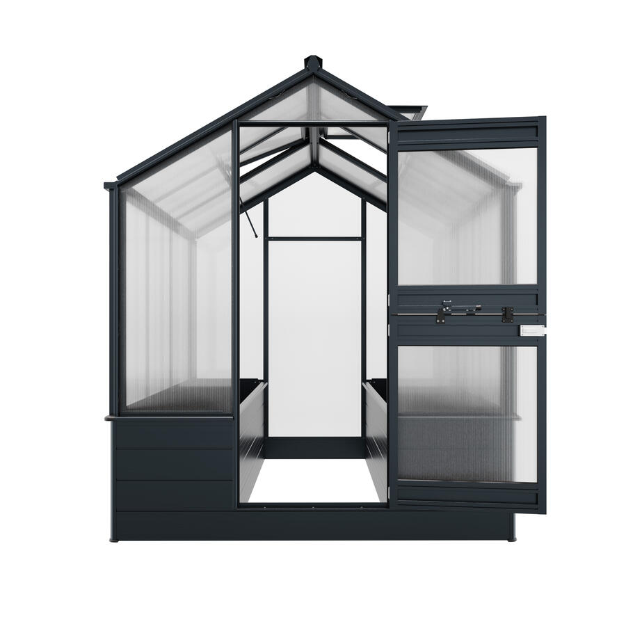 Hochbeet-Gewchshaus Modell UHB4  200 x 197 cm