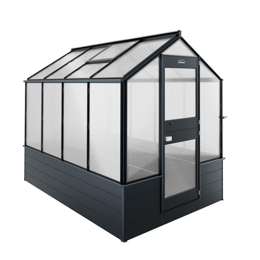 Hochbeet-Gewchshaus Modell UHB5  200 x 259 cm