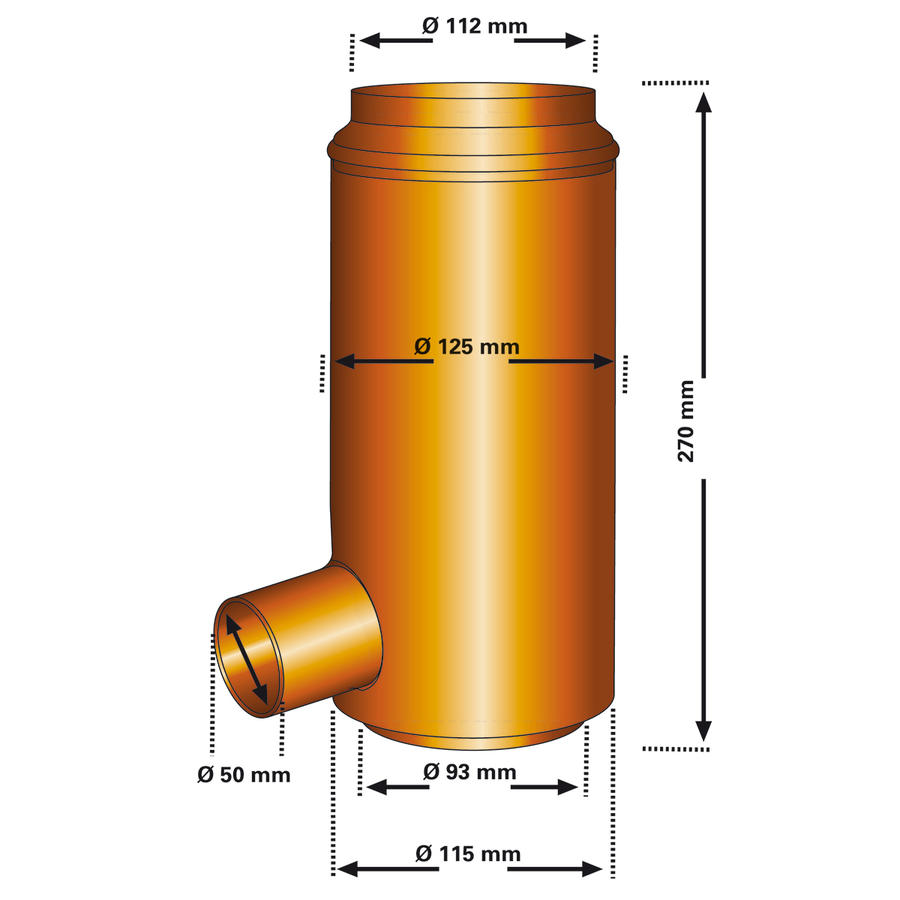 Filter-Sammler  Kupfer