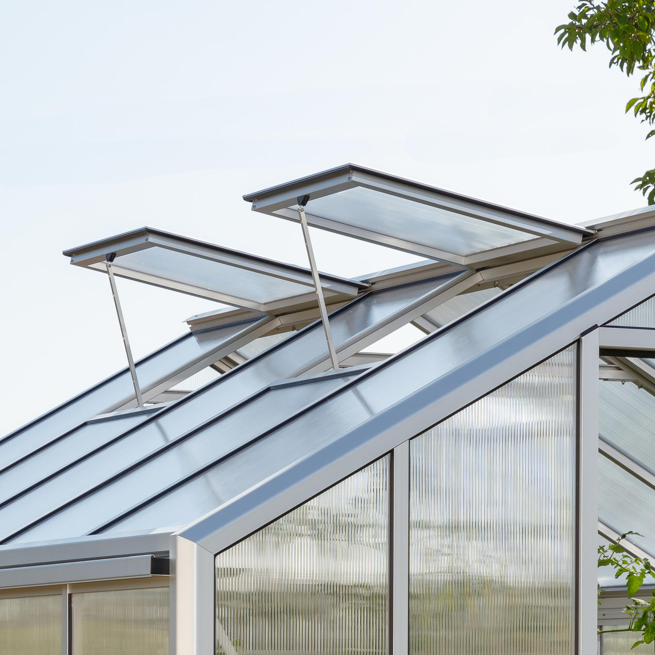 Zusätzliches Dachfenster für Gewächshaus Solanum® Modell Urban und
