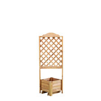 Pflanzkasten mit Spalier Eckelement B: 50 cm, H: 140 cm