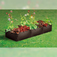 Hochbeet Verlngerung Hhe 25 cm  Braun