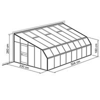 Anlehnhaus Typ Allgu Modell W4  330 x 504 cm