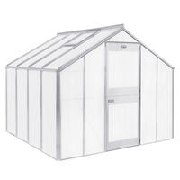 Gewchshaus Typ Allgu Modell A7  256 x 257 cm