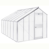 Gewchshaus Typ Allgu Modell S100  256 x 381 cm