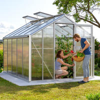Gewchshaus Typ Solanum Modell Classic SOLM25  256 x 319 cm