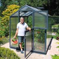 Gewchshaus Typ Solanum Modell Urban SOLS14 200 x 257 cm