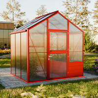 Hochbeet-Gew�chshaus Typ Solanum� Modell VARIUS SOLV53  257 x 222 cm