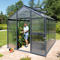 Hochbeet-Gew�chshaus Typ Solanum� Modell VARIUS SOLV55  257 x 362 cm