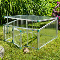 Schildkrten-Haus mit Tr Gre 1: 101 x 107 cm PLEXIGLAS &reg;  Alltop
