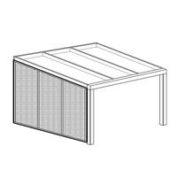 Seitenwand links für Größe 5 - 8