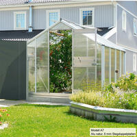 Gewchshaus Typ Allgu Modell A7  256 x 257 cm