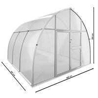Gewchshaus Typ Botanis Modell Classic BOTL33 400 x 387 cm