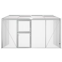Anlehn- und Balkon-Gewächshaus Typ Allplanta®  BXL6  206 x 409 cm