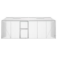 Anlehnhaus Typ Allplanta  BXL8  206 x 607 cm