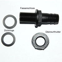 Fassanschlussstutzen &frac34; Zoll