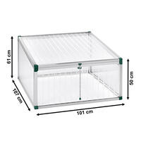 Frhbeet Typ Allgu Modell 3 Gre 1 / Schildkrten-Haus Gre 1 PLEXIGLAS Alltop