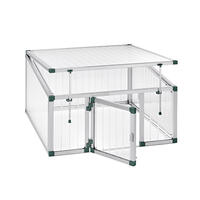 Schildkrten-Haus mit Tr Gre 1: 101 x 107 cm PLEXIGLAS &reg;  Alltop
