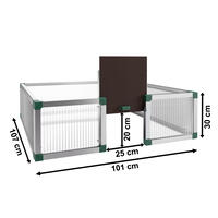 Unterbau fr Schildkrten-Haus