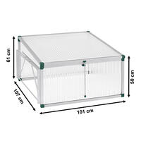 Verlngerung Frhbeet Typ Allgu Modell 3  Gre 1, 16 mm Polycarbonat