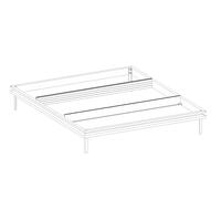 Fundamentrahmen f�r Gew�chshaus Modell SOLH63