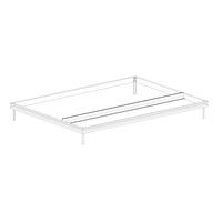 Fundamentrahmen f�r Gew�chshaus Modell SOLV55