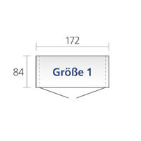 Gartengertehaus Gre 1 172 x 84 cm