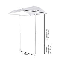 Hochbeet Erntewunder 101 x 91 x 75,5 cm mit Schutzdach f�r Pflanzen PSN1