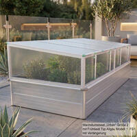 Wachstumsbeet Urban 201 x 91 x 31 cm