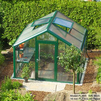 Gewchshaus Typ Plantarium Modell PLAN5  319 x 319 cm