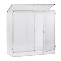Pflanzenhaus Modell 1 160 x 77 x 162 cm mit 6 mm Stegdoppelplatten