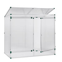 Pflanzenhaus Modell 2 201 x 107 x 183 cm mit 16 mm Stegdreifachplatten