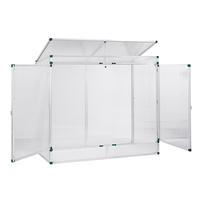 Pflanzenhaus Modell 2 201 x 107 x 183 cm mit 16 mm Stegdreifachplatten