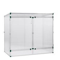 Pflanzenhaus Modell 2 201 x 107 x 183 cm mit 16 mm Stegdreifachplatten