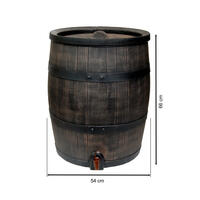 Regentonne Country bauchige Form 120 Liter