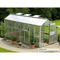 Gewchshaus Typ Allgu Modell S130  256 x 504 cm