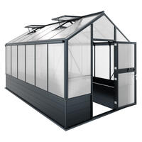 Hochbeet-Gew�chshaus Typ Solanum� Modell COMFORT SOLH66  257 x 432 cm
