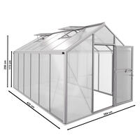Gewchshaus Typ Solanum Modell Pro SOLL46  285 x 432 cm