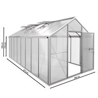 Gewchshaus Typ Solanum Modell Pro SOLL48  285 x 573 cm