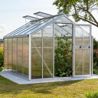 Gewchshaus Typ Solanum Modell Classic SOLM25  256 x 319 cm