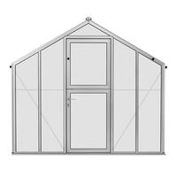 Gewchshaus Typ Solanum Modell SOLM28  256 x 504 cm