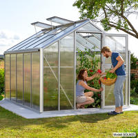 Gewchshaus Typ Solanum Modell SOLM28  256 x 504 cm