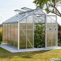 Gewchshaus Typ Solanum Modell SOLM28  256 x 504 cm