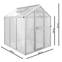 Gewchshaus Typ Solanum Modell Urban SOLS13 200 x 196 cm