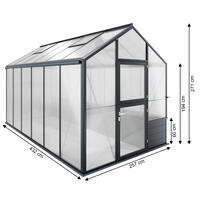 Hochbeet-Gew�chshaus Typ Solanum� Modell VARIUS SOLV56  257 x 432 cm