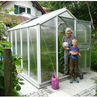 Gewchshaus Typ Allgu Modell U6  200 x 319 cm