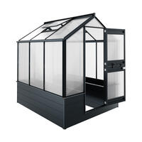 Hochbeet-Gewchshaus Modell UHB4  200 x 197 cm